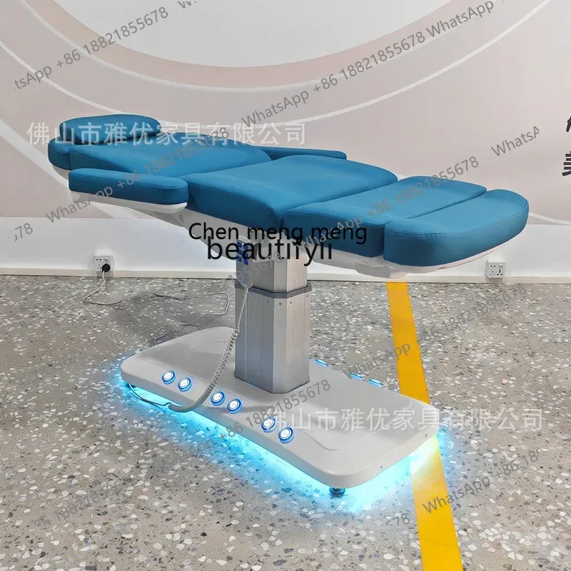 X 32 Electric beauty bed beauty salon medical beauty treatment chair multi-functional lifting inspection pattern embroidery bed