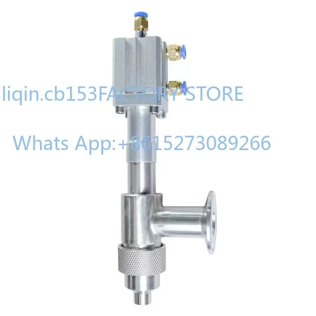Air-blowing anti-drip filling head paste/liquid anti-wire drawing filling valve discharge nozzle 304 stainless steel/