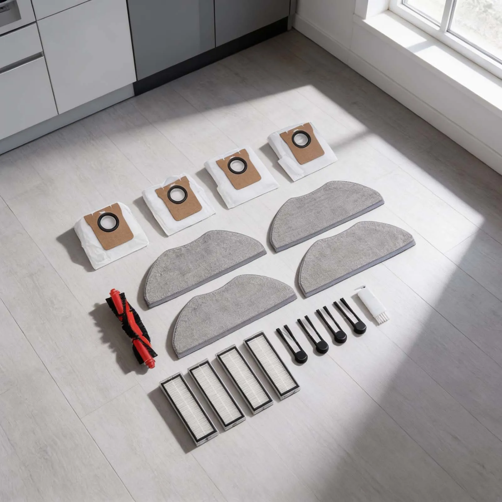 1 Main Brush 4 Side…