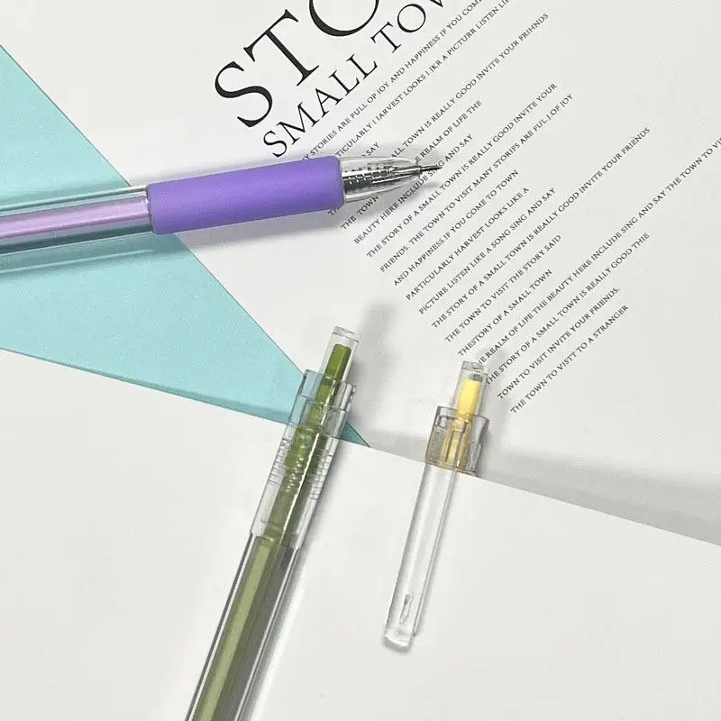 6pcs/set Refill Art Utility Knife Scrapbooking Cutting Tool Sticker Tape Cutter Paper Cut Knife Pen Express Box Knife DIY Craft