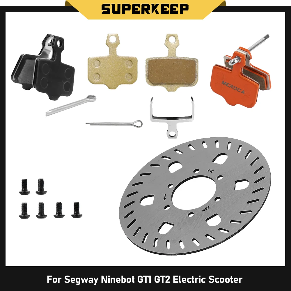 Für Segway Ninebot GT1 GT2 Elektroroller 140MM 6-Loch Bremsscheibe Superstarke Scheibenbremse Ersatzteile