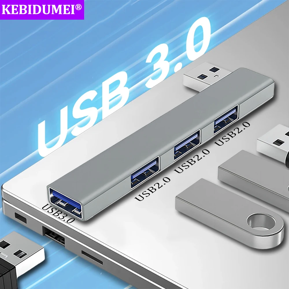 USB 3.0 HUB USB 2.0 HUB USB C HUB Type C HUB Multi USB Splitter Adapter OTG 5Gbps High Speed Multiport HUB For PC Laptop Macbook