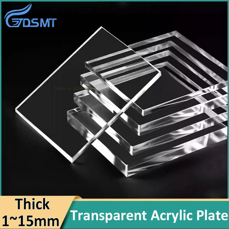 

Clear Acrylic board PMMA Plate customized plastic board photo frame decorative material
