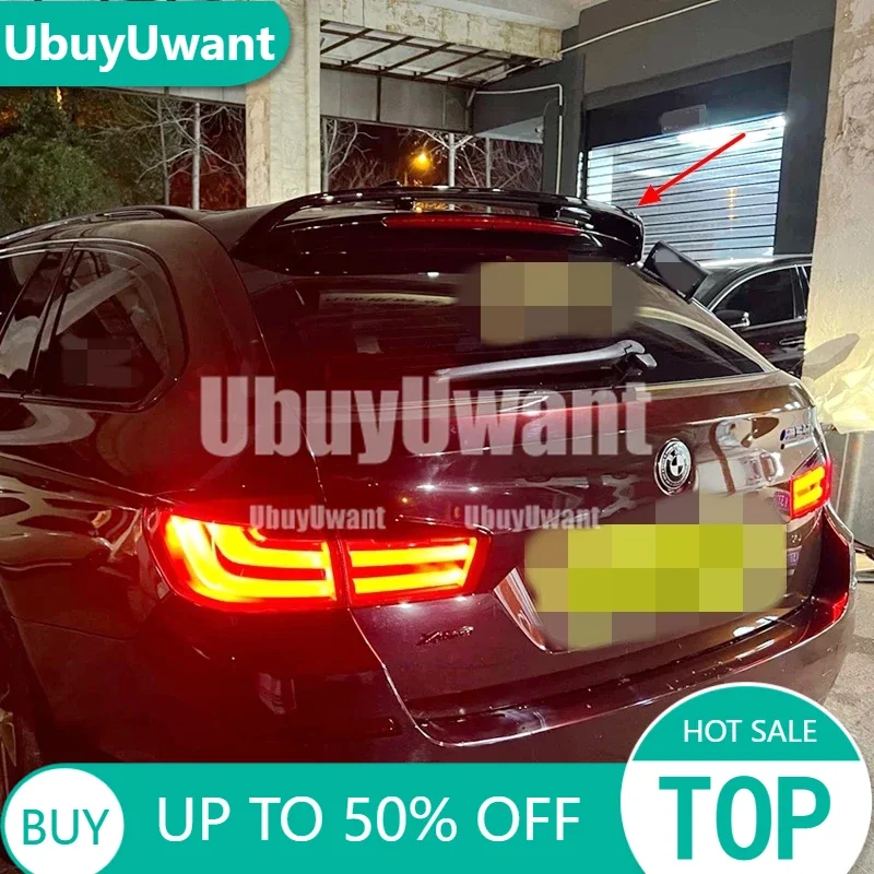 

Carbon Color For BMW 5 Series F11 2011-2017 Touring Edition Rear Top Tail Wing Spoiler Glossy Black Modification Car Body Kit