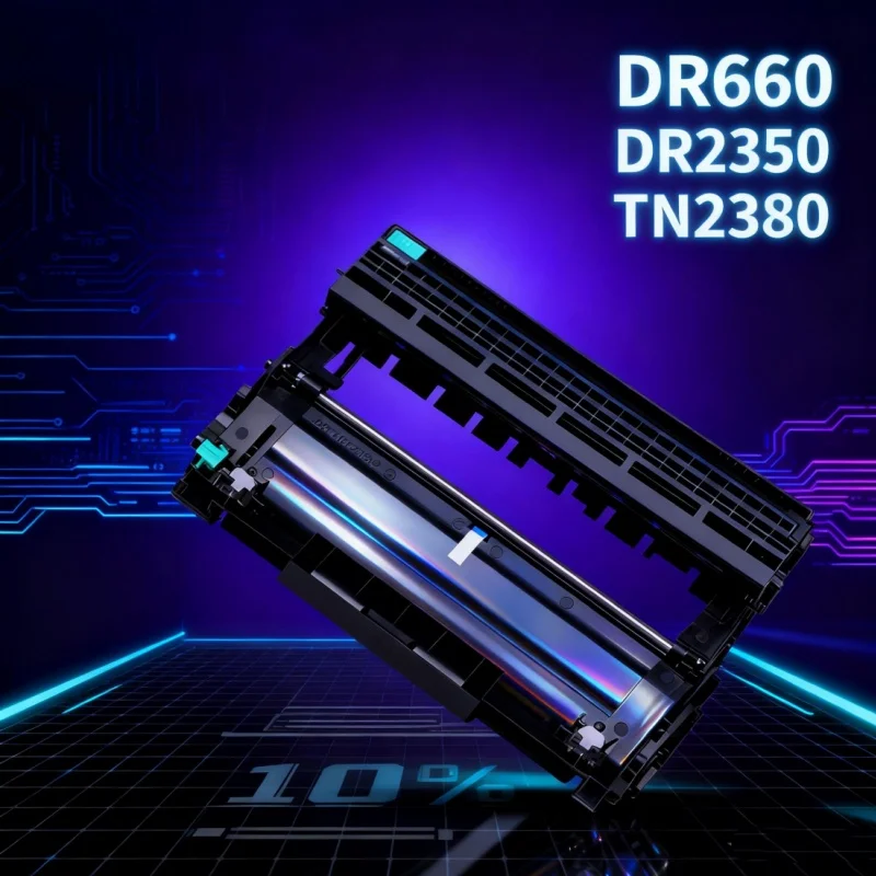 

DR660 DR2350 TN2380 Toner Drum Compatible for Brothers MFC-2700 Laser Printer Drum Kit HL-2260 2260D MFC-7880DN 7480D7380