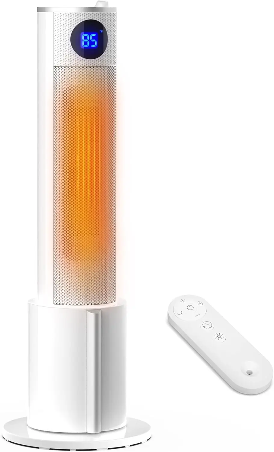 سخان مساحة محمول مع مرطب، وجهاز تحكم عن بعد، و3 أوضاع للحرارة، ومؤقت وميزات أمان