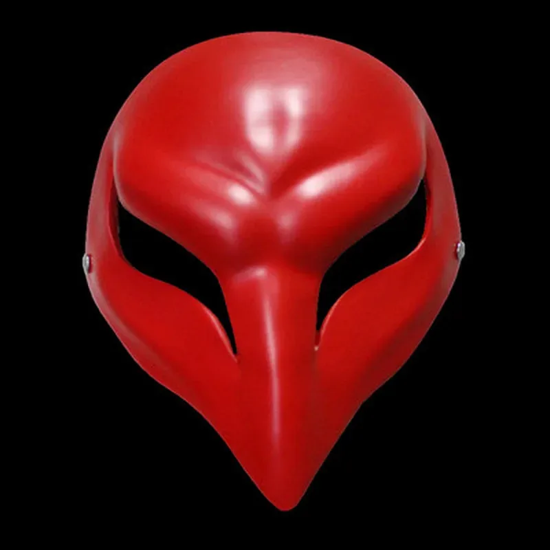 CyFFXIV 마스크 Ascian Emet Selch Venat 코스프레 소품 화이트 레드 Final XIV 판타지 할로윈 파티 마스크 Mitron Venat Ancient Lahabre