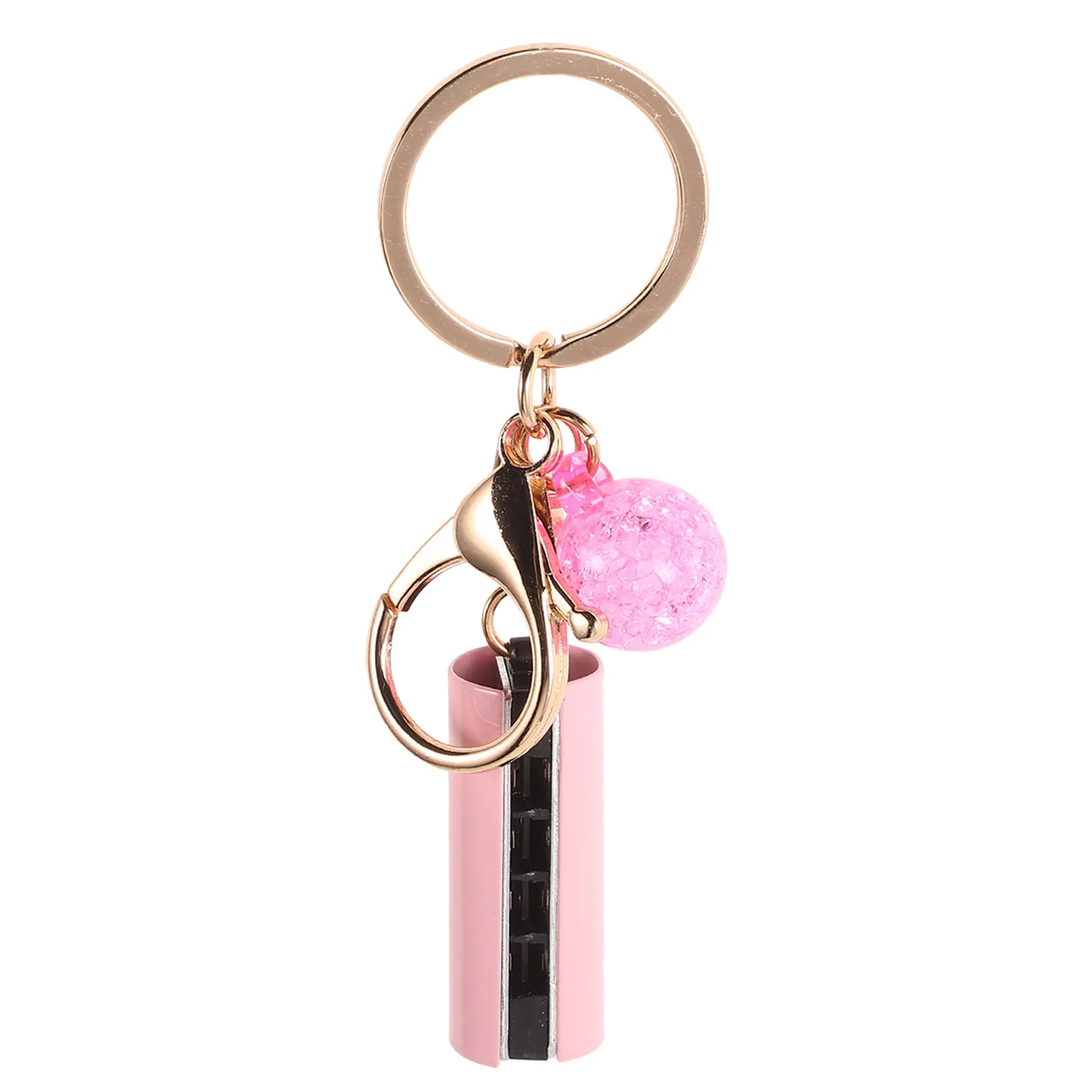 

Music Party Favors Small Harmonica Keychain Delicate Decoration DIY Charm Pendant