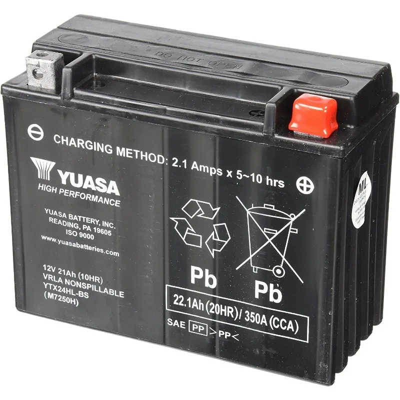 

Yuasa YUAM7250H YTX24HL Factory Activated H Series AGM Battery
