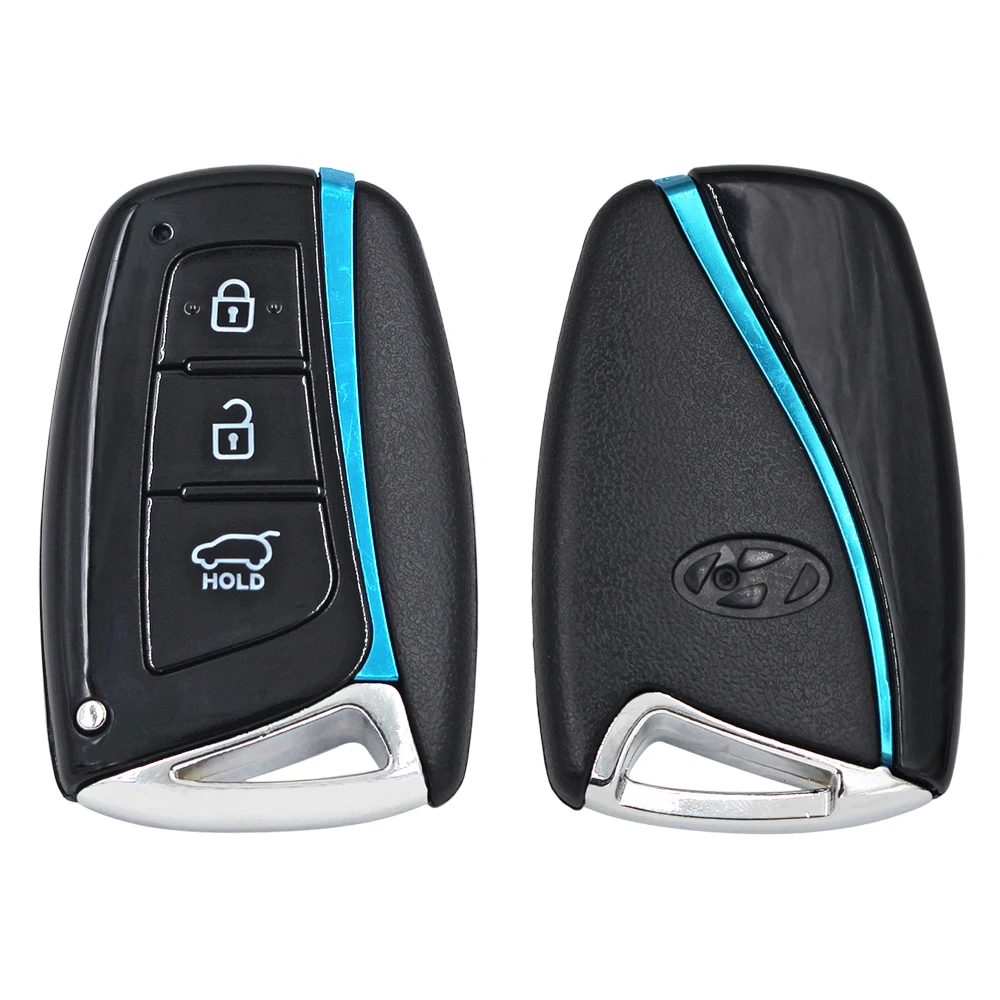 XNRKEY Smart Remote Car Key Fob 433Mhz ID46 Chip for Hyundai Santa Fe 2012 2013 2014 2015 5440 2W500 / 95440 2W600 Key Shell