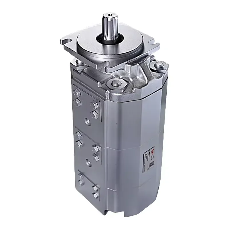 Hot Sale High Performance Standard Pressure Hydraulic Triple Gear Pumps Ckey Brand Machinery Use 1 Year Warranty 10pcs MOQ