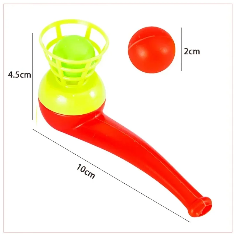 12/30Pcs Fun Magic Blowing Pipe Floating Ball Game Kids Birthday Party Favors Carnival Christmas Party Prizes Piñatas Toy