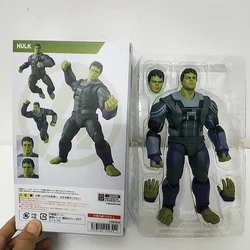 Marvel SHFiguarts Hulk Figure Movie Avengers 4 Endgame Hulk Bruce Banner Hulk Action Figures Model Toys Doll For Gift