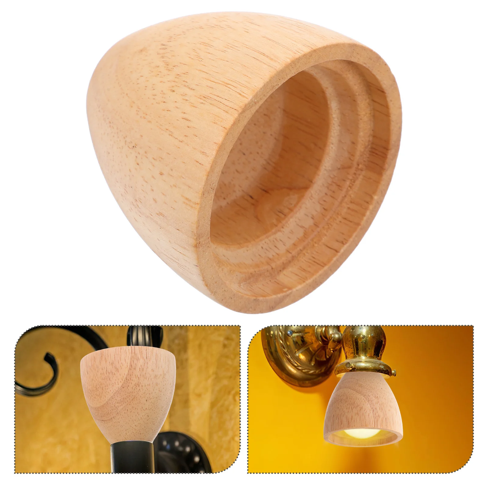

Бамбуковый деревянный держатель для лампы, идеально подходящий для ламп «сделай сам», украшение для дома, аксессуары для светильников