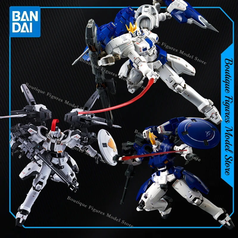 Bandai Original Gundam RG OZ-00MS TALLGEESE 2 3 TV ANIMACIÓN COLOR acción Anime figuras montaje modelo colección regalo niños Juguetes