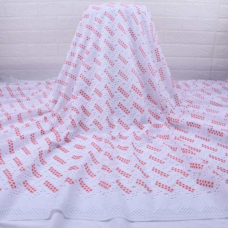 

Kalume Latest African Swiss 100% Cotton Lace Fabrics Embroidery Nigerian Stoned Swiss Voile Lace In Switzerland For Party F1786