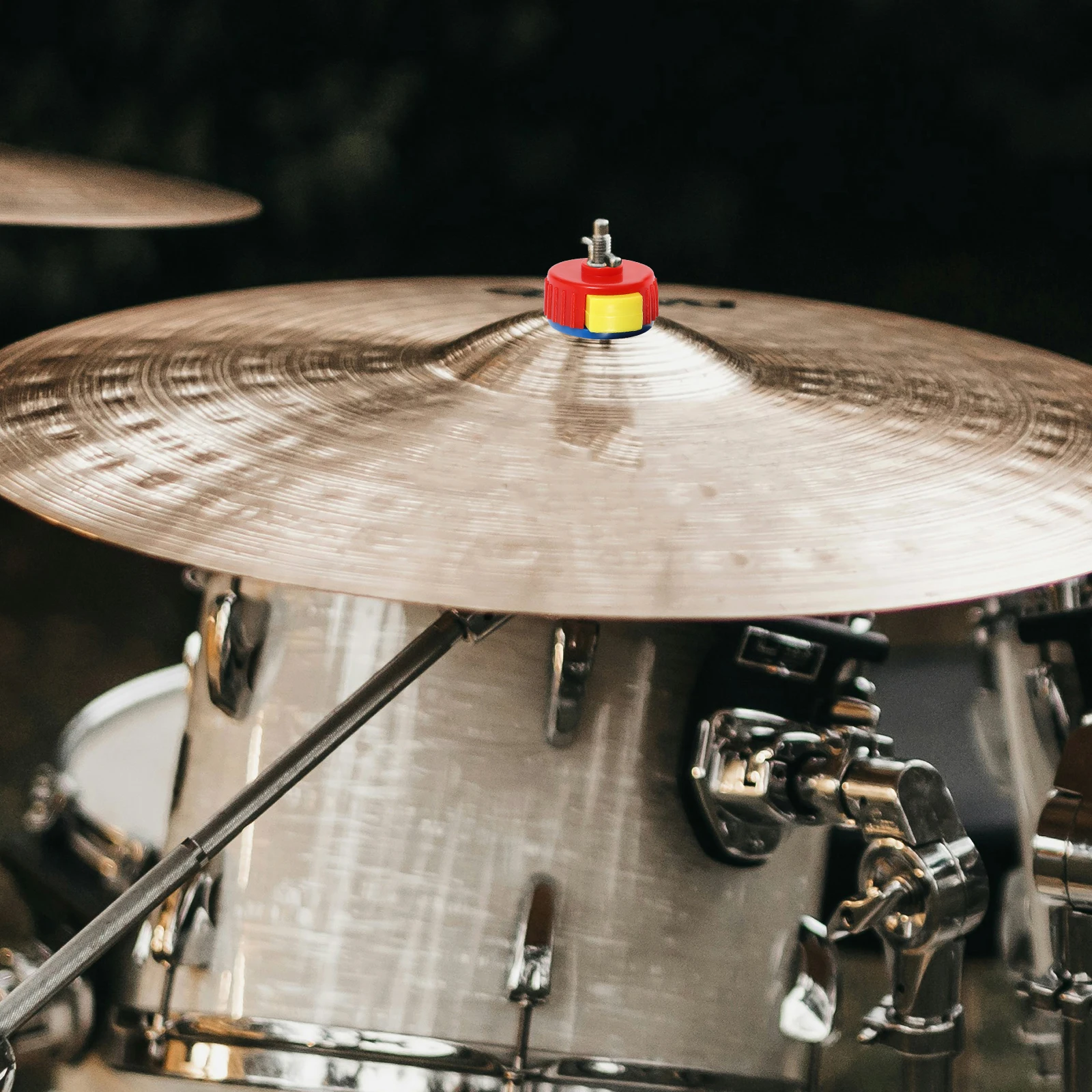 

5 Pcs Quick Release Cap Screw Cymbal Nut Drum Nuts Universal Accessories Hard Plastic