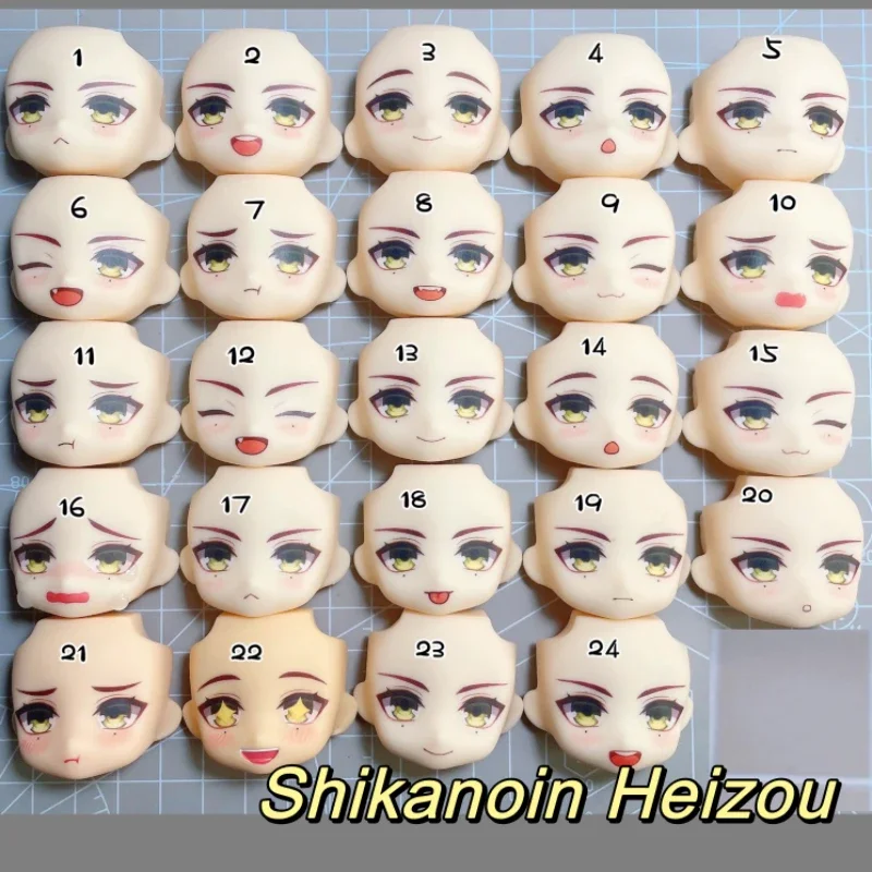 

Shikanoin Heizou Ob11 Face GSC YMY Doll Handmade Water Sticker Faceplate Anime Game Cosplay Toy Accessories