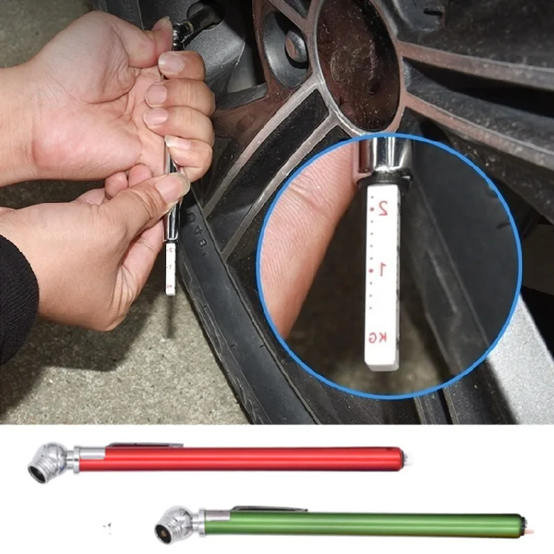 2PCS Pressure Pens Air Pressure Test Pencil Gauge for Vehicles Precise Measurement for Car Tyres Easy To Use Durable Reliable