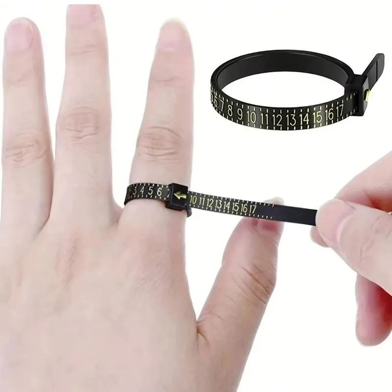 1pc Ring Size Measuring Instrument Ring Size Measuring Instrument Male and Female Finger Size, Ring Measuring Tool