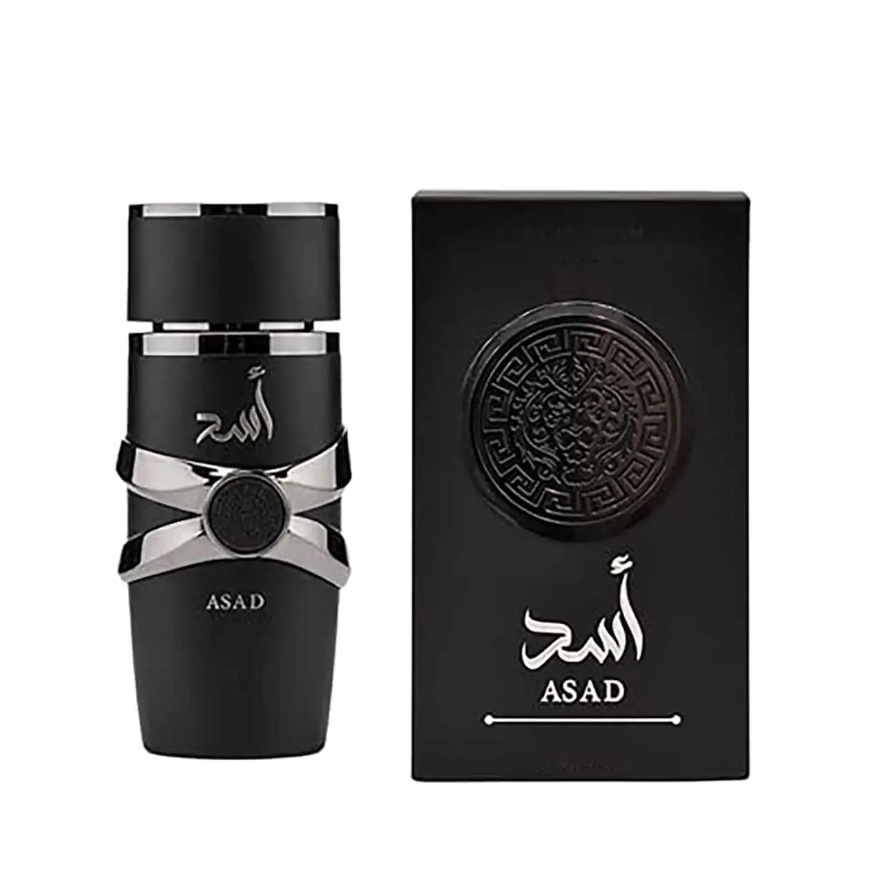 

Asad Elixir EDP 100ml spray combines the aroma of pink pepper, saffron, grapefruit, patchouli,long-lasting fragrance