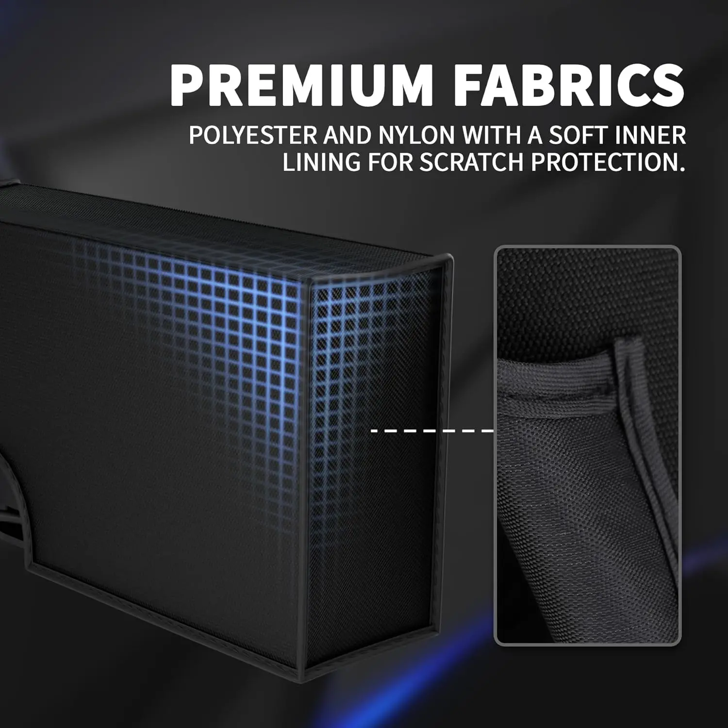 Premium Dust Cover for Switch 2 – Water-Resistant Cover Sleeve Protects Console & Dock from Dust, Scratches & Spills
