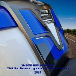 VStrom 1050DE 3D Motorcycle Resin Epoxy Sticker Protection Kit Tank Pad Anti Scratch Decal Non-slip for V-Strom 1050 DE 2024