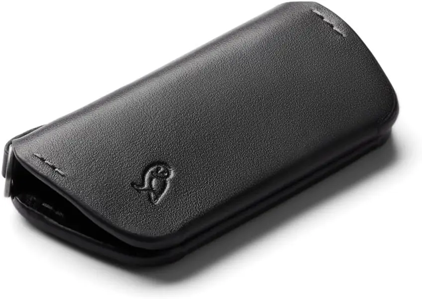 

Кожаный держатель для ключей на 2-4 ключа, прочный и стильный, черный дизайн