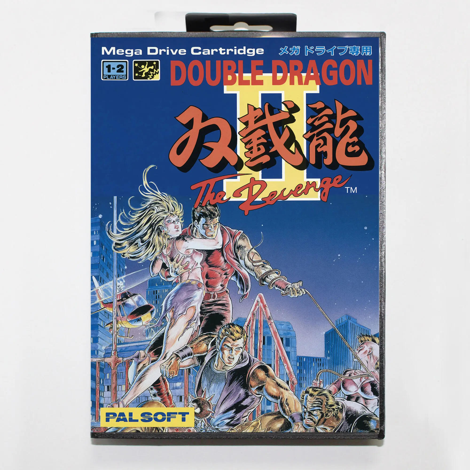 Double Dragon 2 Game Card With Retail Box 16bit MD Cart For Sega Mega Drive/Genesis System