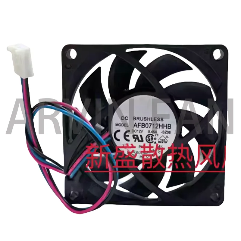

Brand New AFB0712HHB 12V 0.45A 7015 CPU Power Supply Case Cooling Fan