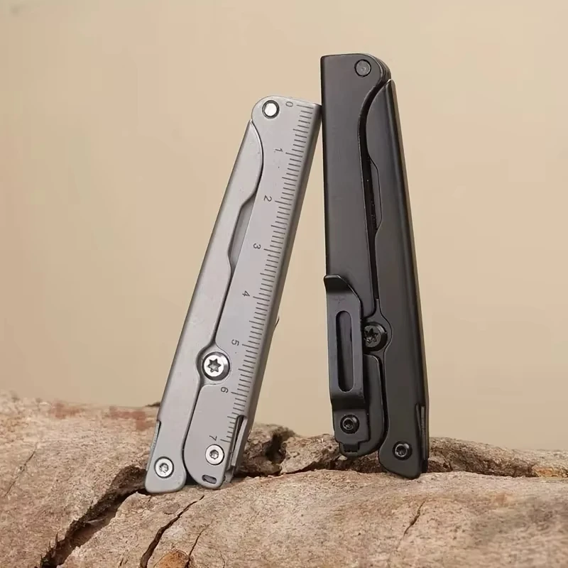 

Portable Multitool Camping Scissors - Foldable Stainless Steel Mini Scissors for Outdoor Gear and Emergency Kits​