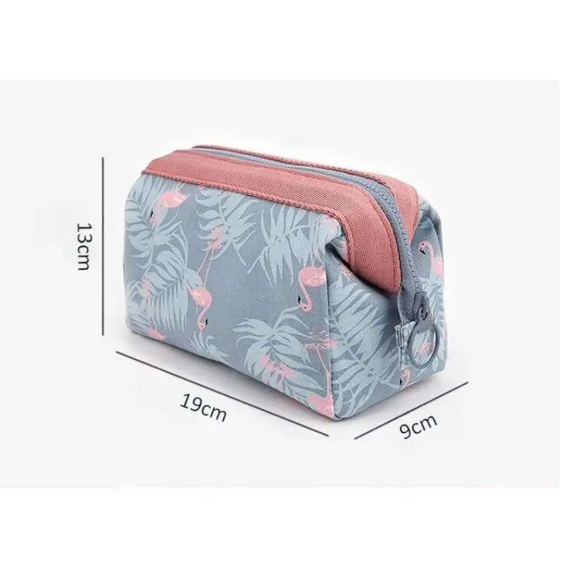 1pc Portable Makeup Bag Small Size Waterproof Makeup Bag Travel Portable Makeup Bag Simple and Large Capacity Storage Bag
