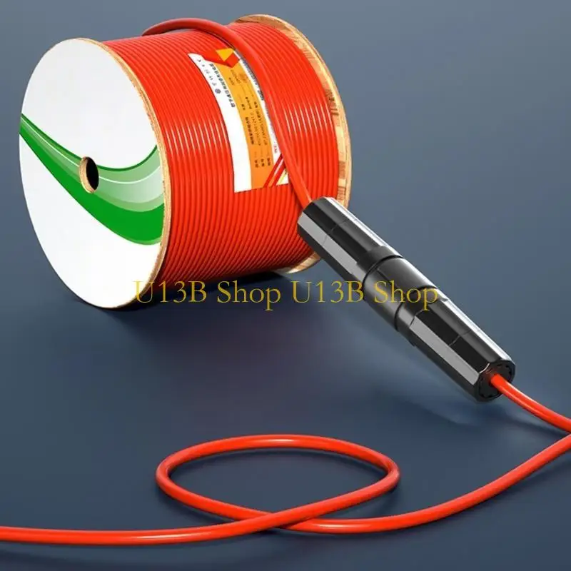 U13B Outdoor Ethernet Пара RJ45 Водонепроницаемый разъем IP67 Ethernet Connector Unshiled Setwork PassTher Header