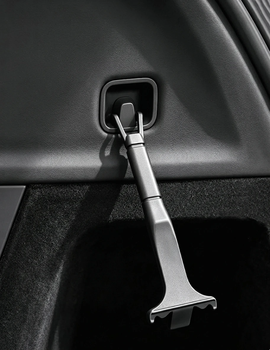 Kratzfreies Werkzeug zum Entfernen von Radnabenkappen, Hebelwerkzeug für Tesla Model 3 Y S X Radmutternabdeckung Felgenkappen-Entfernung Reifenwechsel Auto-Zubehör – Detail 5