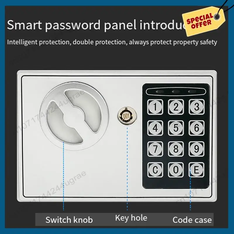 -A15I Digital Safe Box Safety Cash Safe Electronic Cabinet Safes Cash Box Wall Safe Money Box Wall Mounted Foroffice Hotel