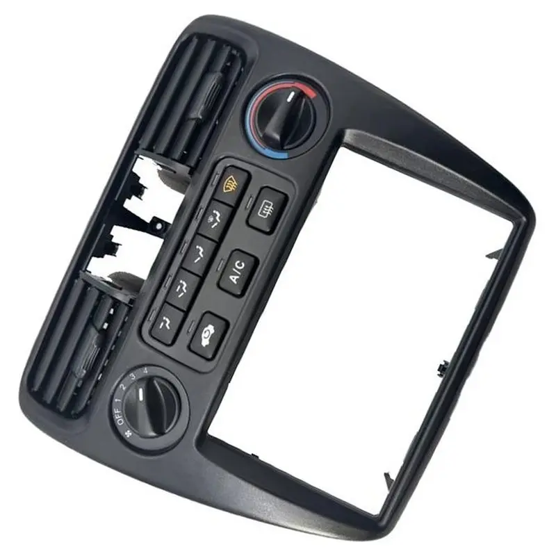 For Honda Accord 1998-2002 77250-S84-A010 Car AC Climate Control Heater Digital Radio Bezel Black Vent Replacement Part-L94A view 2