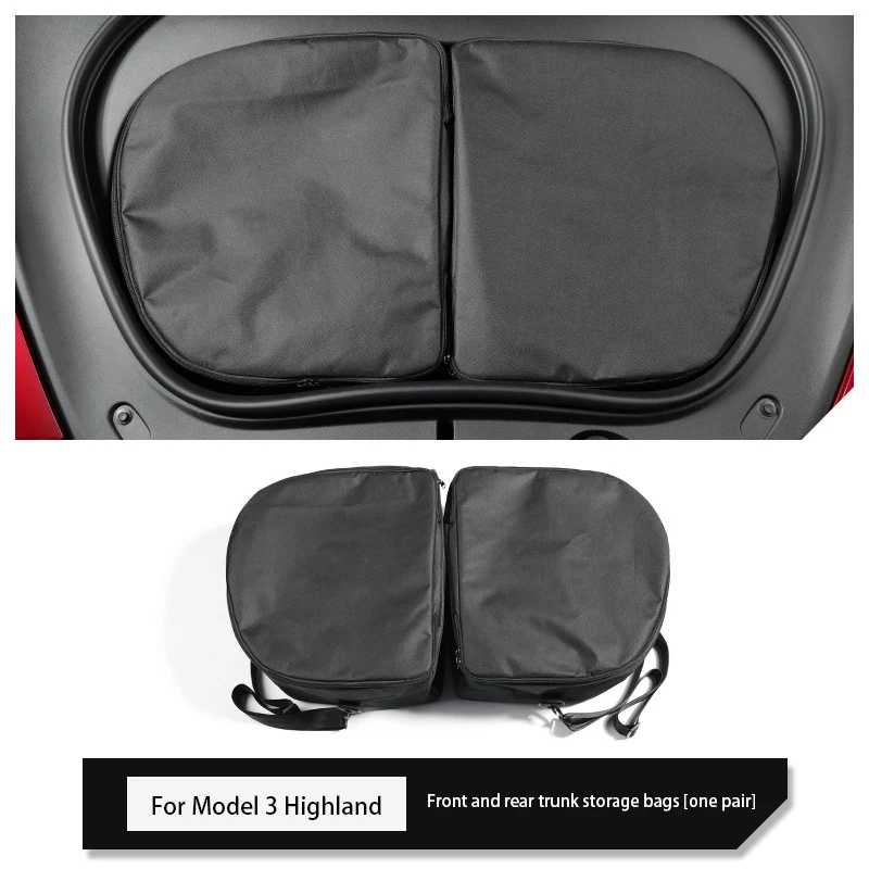 

For Tesla Model Y 3 Highland Frunk Cooler Organizer Insulation Bag Front Trunk Storage Insulated Cooler Bag for Tesla Y 3 2024