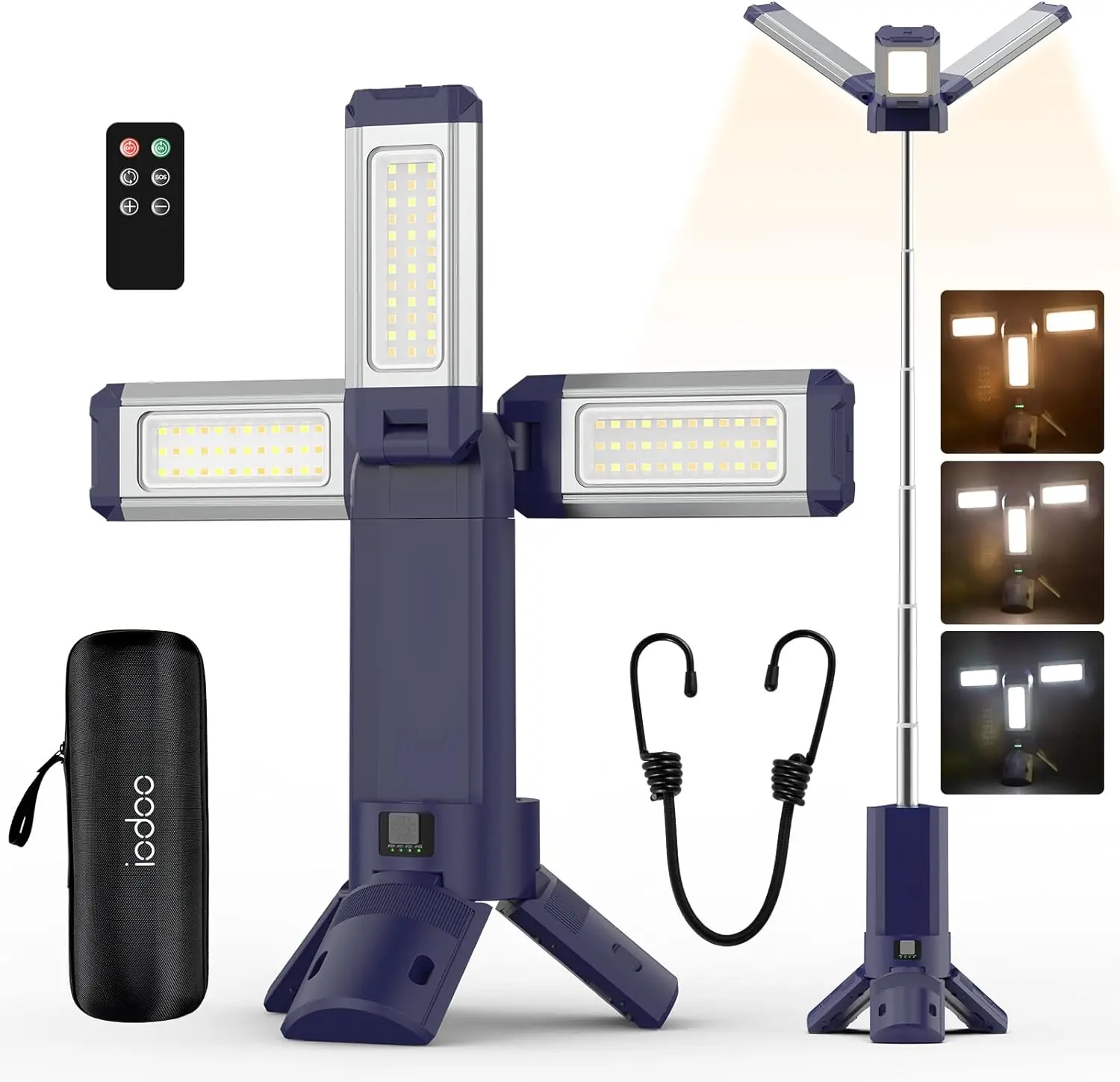 

10000mAh Rechargeable Camping Lantern with Remote, 4000LM Bright, IP45 Waterproof for Outdoor Use