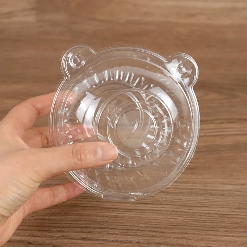 100 Stück Cupcake-Verpackungsbox, transparent, Dessert, Donut, Muffin, Kuchenbehälter, Halter, Hochzeit, Geburtstag, Partyzubehör, Weihnachtsdekoration – Detail 18