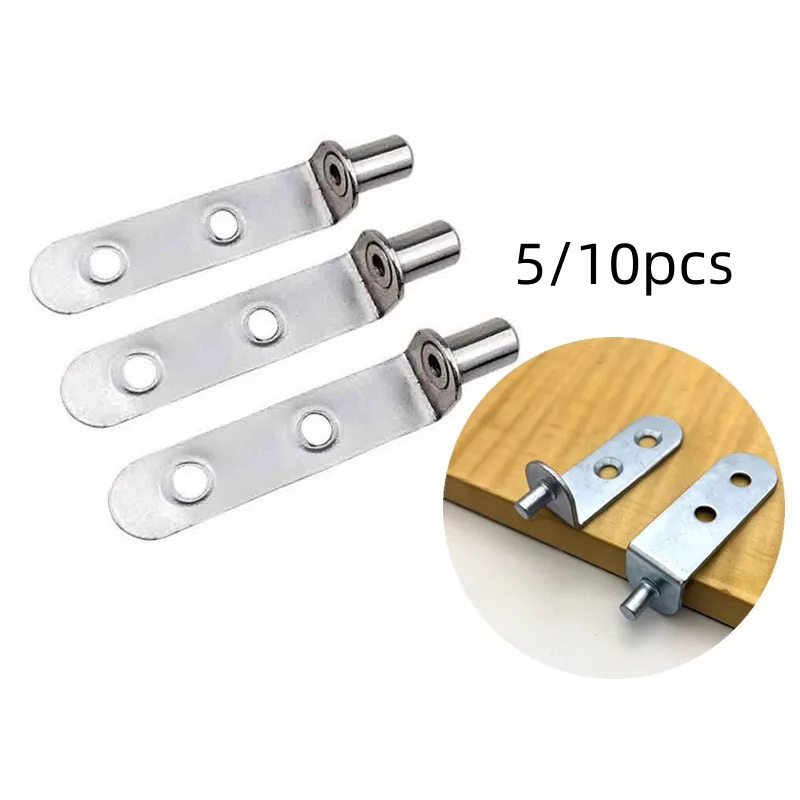 5/10Pcs Furniture cabinet door hinges shaft rotating shaft for shoe cabinet pages concealed opening mechanism