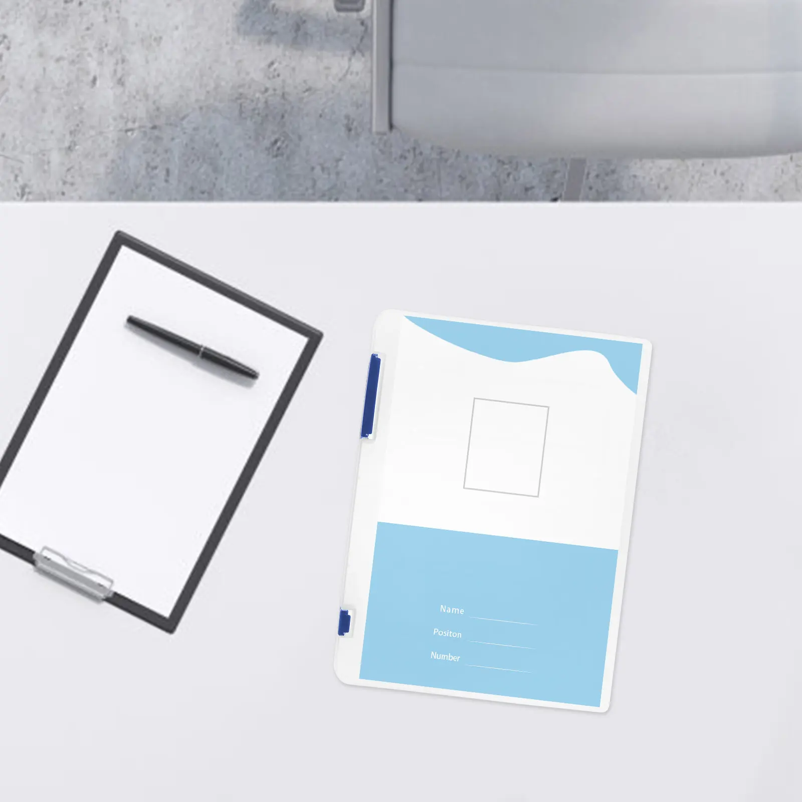 

A4 File Box Portable Transparent Plastic Document Case Office Home Photo Organizer Scrapbook Paper Storage Portable Project Case