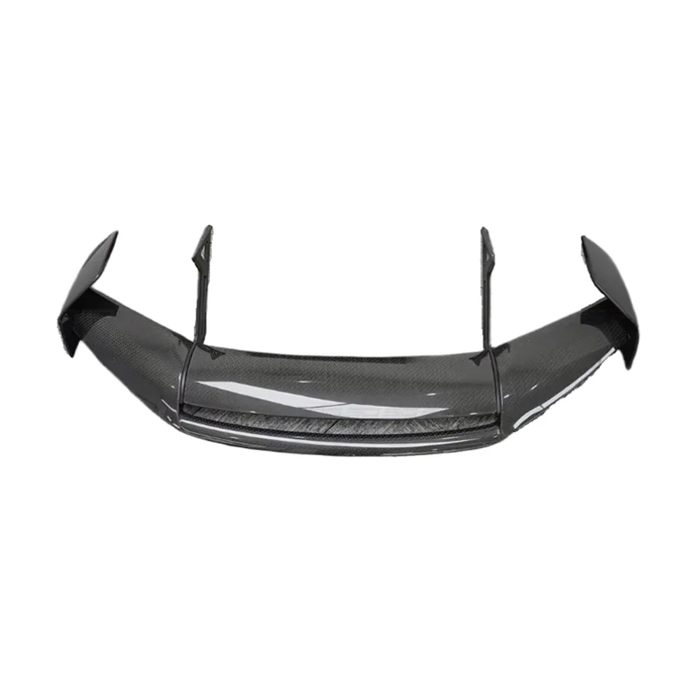 for Lambor Huracan EVO Convertible Spyder New STO Style Dry Carbon Fiber Rear Spoiler Rear Wing Body Kit