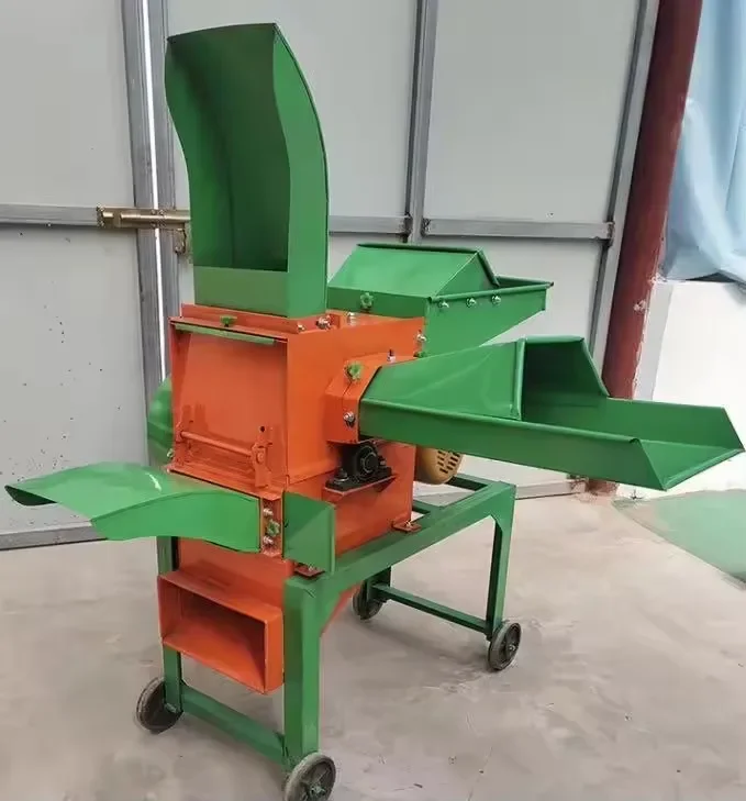 High Efficiency Straw Silage Chaff Cutter Grass Chopper Hay Cutting Machine