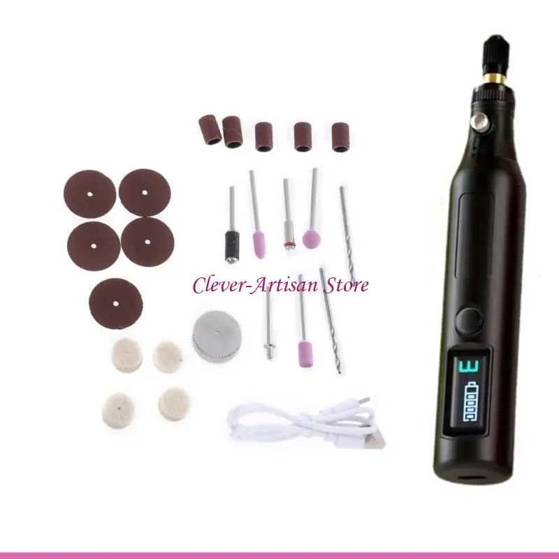 E06B Handheld Digital Engraver Electric Grinding Machine for Detailed Carving Making