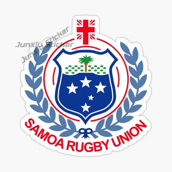 SAMOA The Independent State of Samoa Flag National Emblem Car Sticker Vinyl Self-Adhesive Waterproof Car Accessories Decal
