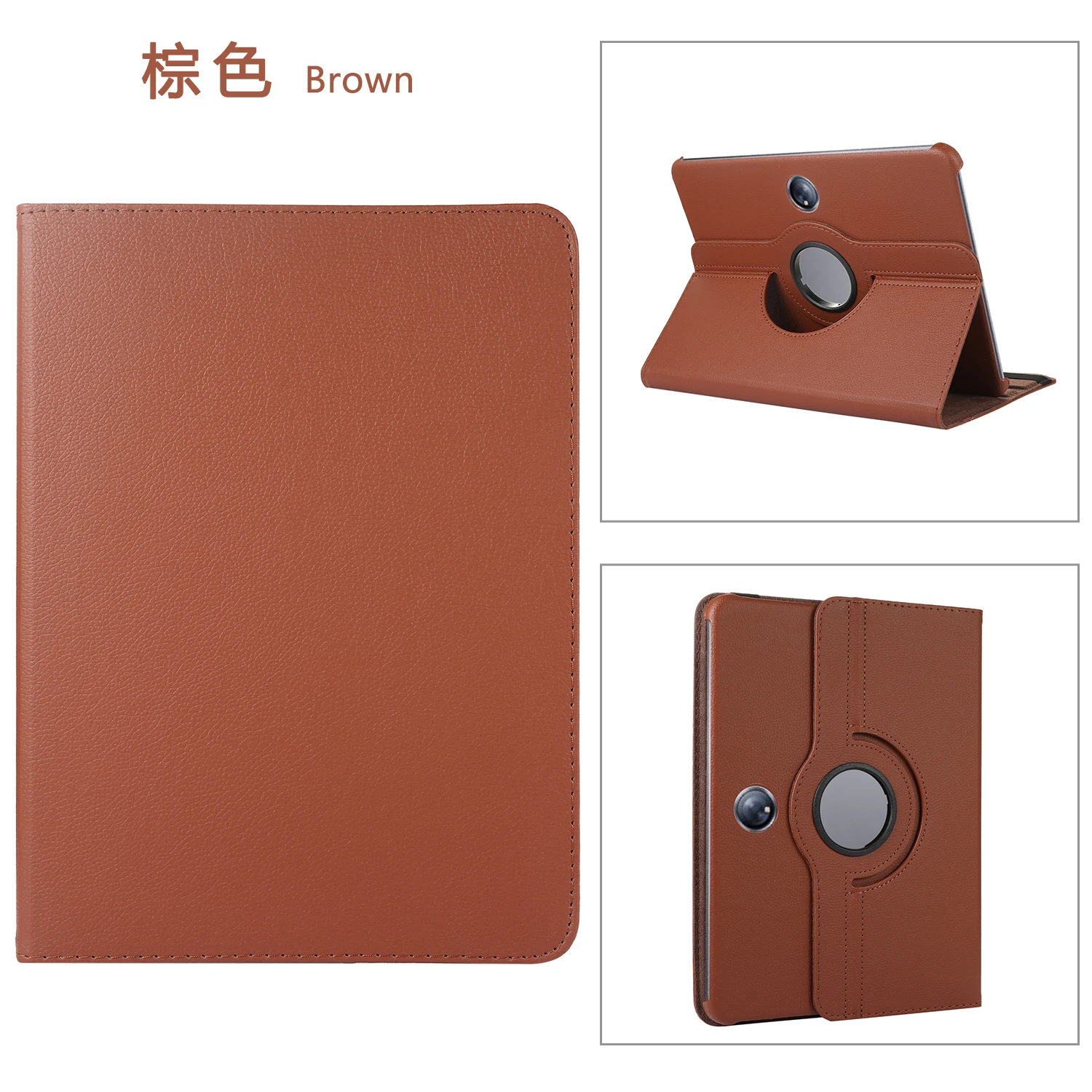 

Rotating Case For OPPO Pad 5 Matte Display 2025 12.1" SE 2025 2022 11" Air2 2023 11.4" 2 11.61" 10.36" PU Leather Stand Cover