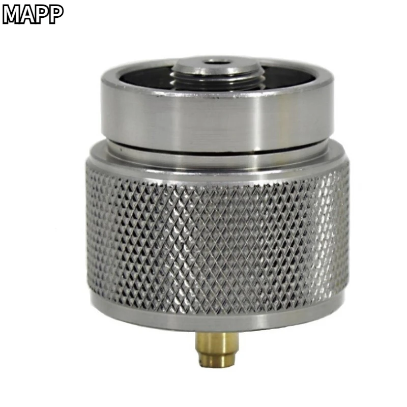 Outdoor Camping Gas Tank Conversion Adapter Propane Cylinder Filler Tube Pressure Relief Gas Tank Stove Connector Accessories