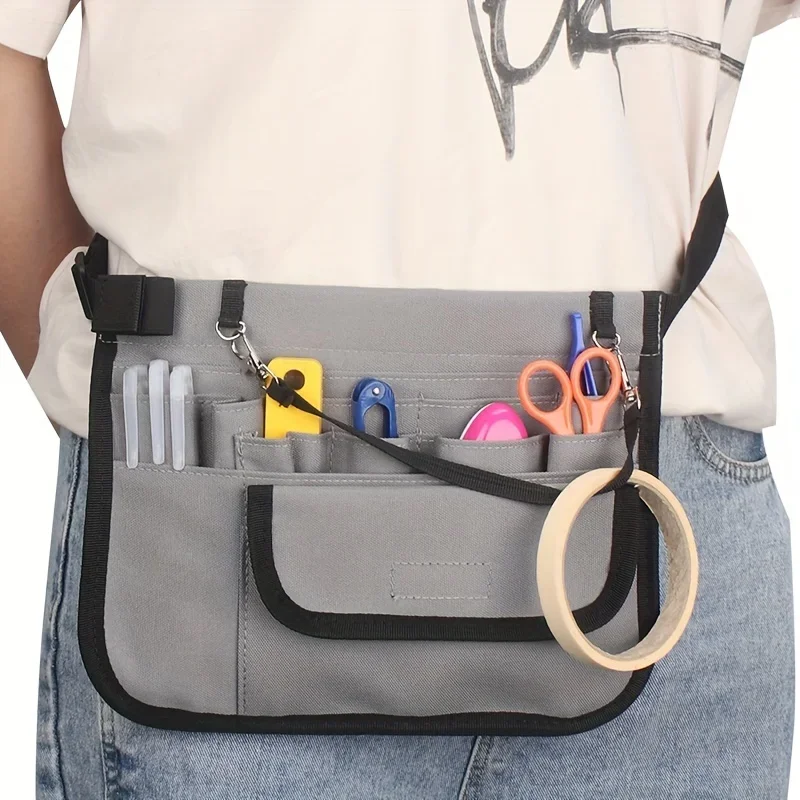 Nail Kit Pet Beauty Kit Portable Nurse Kit Health Care Worker Barber Pouch Waist Bag Fanny Pack Pocket Strap Tools Storage Bag