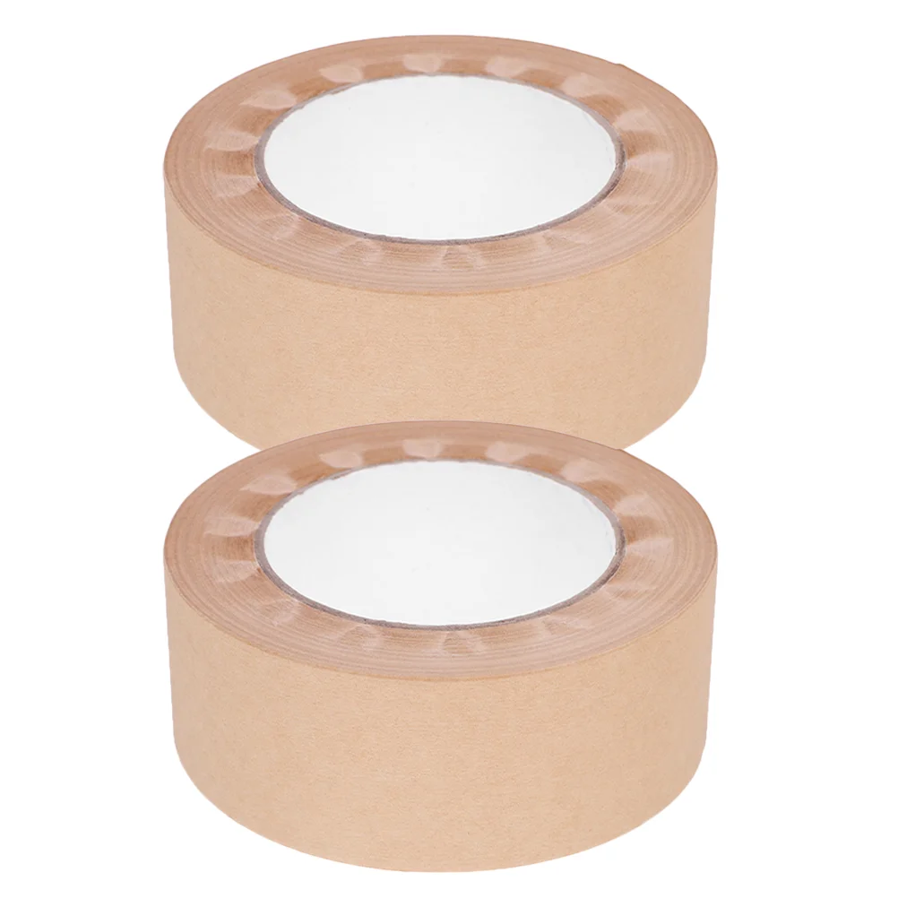 2PCS Watercolor Painting Tape 48mm Sealing Supplies Kraft Paper Artwork Framing Mounting Easy Application Length