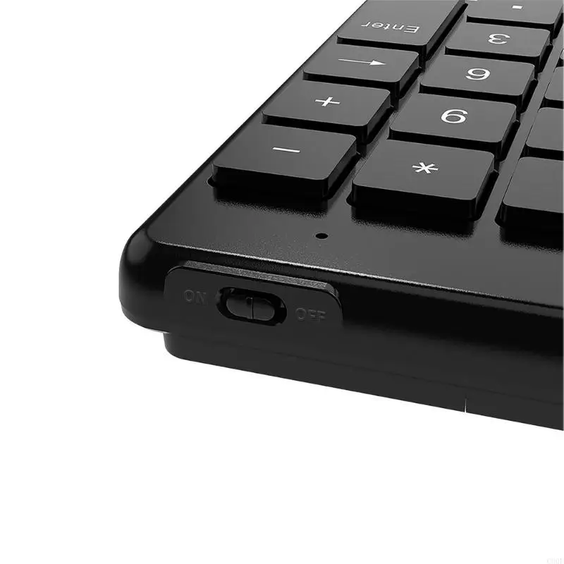 C90F Numpad 노트북 PC 노트북용 충전식 무선 호환 숫자 키패드 키보드